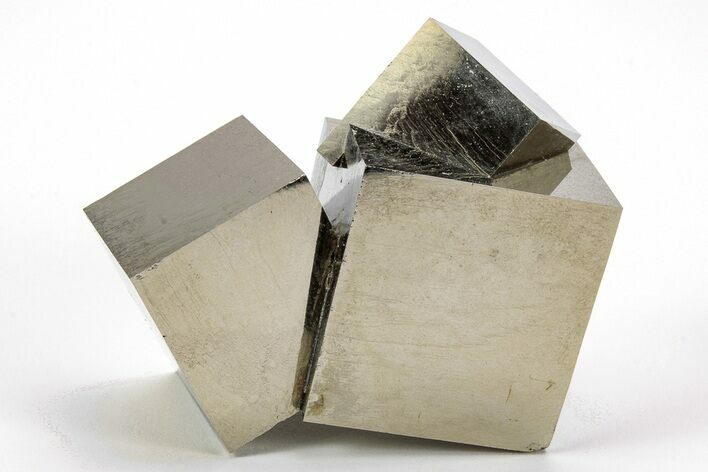 Natural Pyrite Cube Cluster - Spain #209062